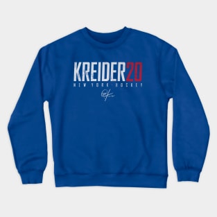 Chris Kreider New York R Elite Crewneck Sweatshirt